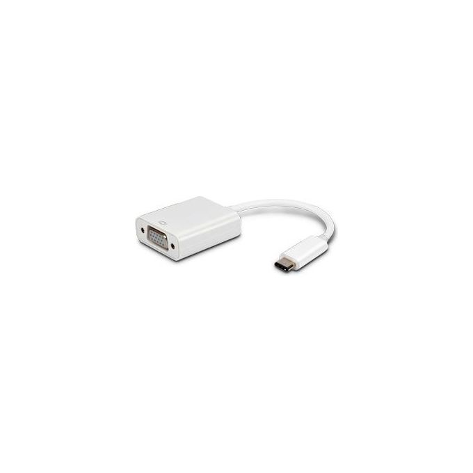Atlantis Land A04-GEN246 Adattatore USB 3.1 Type-C a VGA 2048x1152 pixel colore Bianco