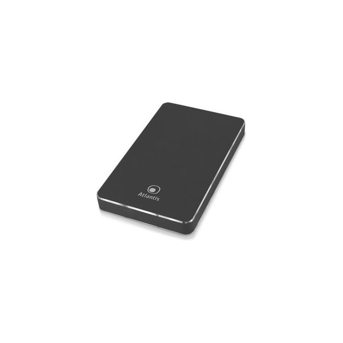 Atlantis Land A06-HDE-213CG DiskMaster Box Esterno HDD SSD 2.5'' SATA USB 3.2 Gen 2 Type-C 10Gbps Alluminio colore Grigio