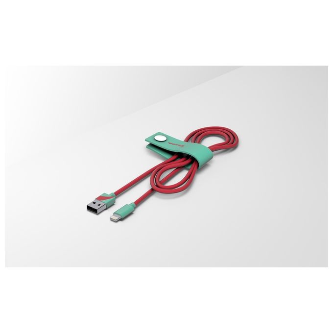 Tribe Cavo Lightning Usb 1 2m Acquamarina