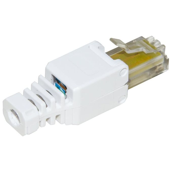 Link connettore 8 poli cat 5e utp non schermato rj45 tooless maschio