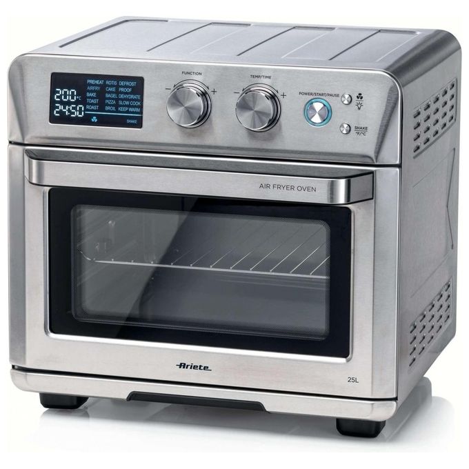Ariete 4629 Friggitrice ad Aria 25 L 1700 W 15 Funzioni Display Digitale colore Silver