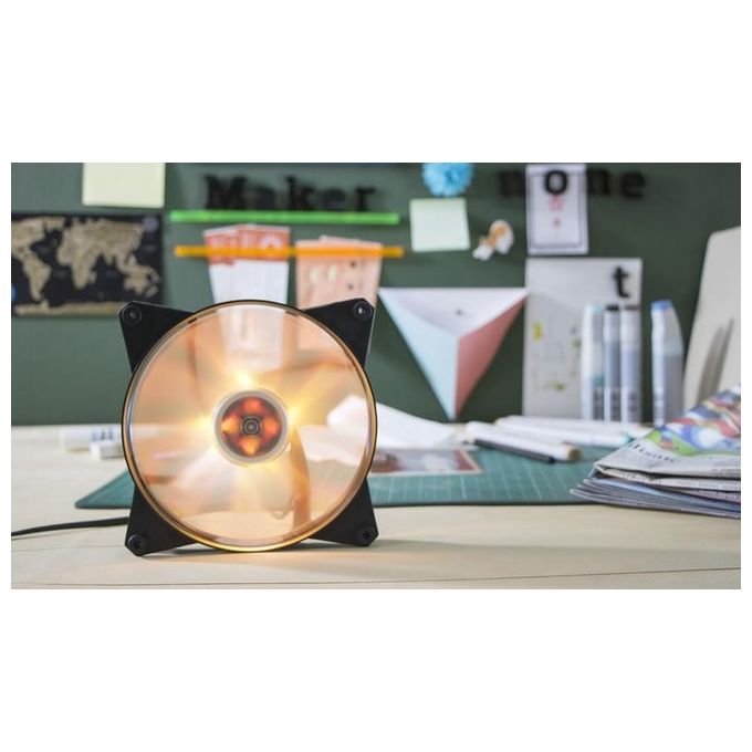 Cooler Master MFY-F4DC-083PC-R1 MasterFan Pro 140 Ventola per Case 3 Pack 140mm RGB 500 800 rpm 53 CFM 20 dB colore Nero
