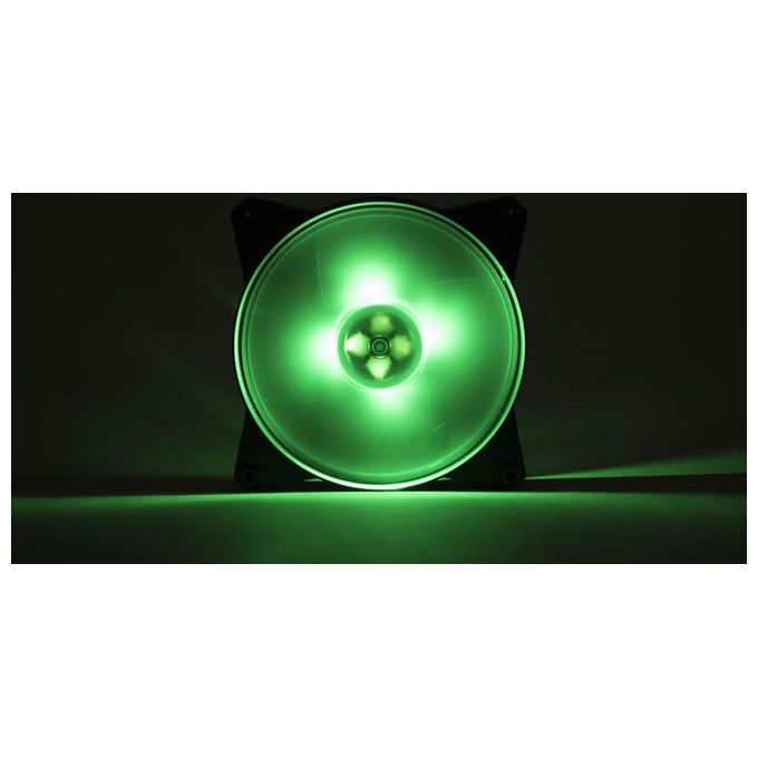 Cooler Master MFY-F4DC-083PC-R1 MasterFan Pro 140 Ventola per Case 3 Pack 140mm RGB 500 800 rpm 53 CFM 20 dB colore Nero