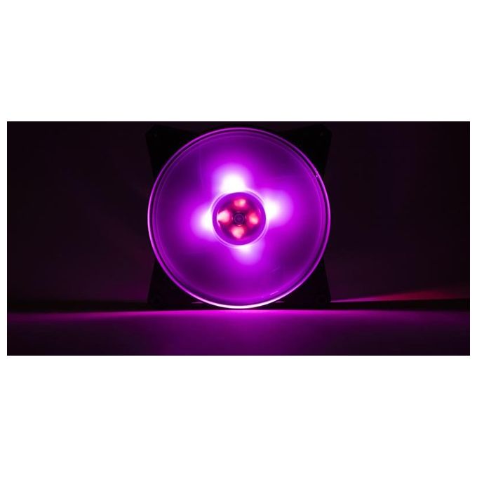 Cooler Master MFY-F4DC-083PC-R1 MasterFan Pro 140 Ventola per Case 3 Pack 140mm RGB 500 800 rpm 53 CFM 20 dB colore Nero