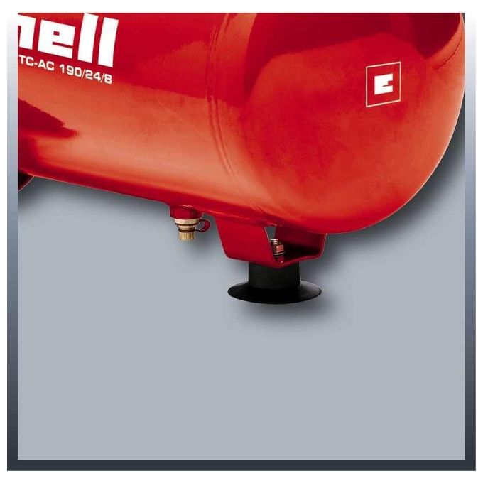 Einhell Compressore Coassiale Tc-Ac 190-24-8 per Fai da Te Manutenzione e Lavori di Giardinaggio e Ristrutturazione con Grande Efficacia e Potenza