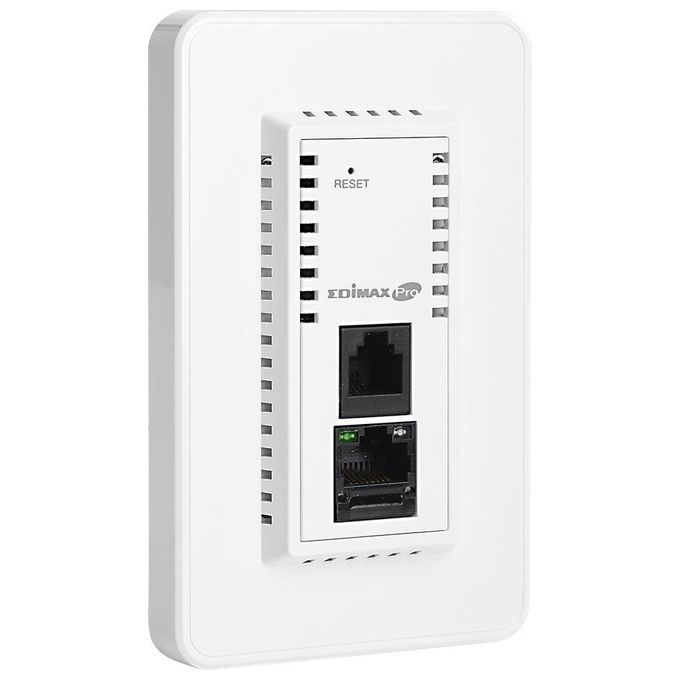 Edimax IAP1200 IAP1200 Punto Accesso WLAN Wi-Fi AC1200 Dual-Band 867 Mbit-s 2 Porte LAN Gigabit PoE Supporto fino a 50 Utenti colore Bianco