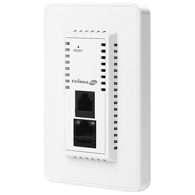 Edimax IAP1200 IAP1200 Punto Accesso WLAN Wi-Fi AC1200 Dual-Band 867 Mbit-s 2 Porte LAN Gigabit PoE Supporto fino a 50 Utenti colore Bianco
