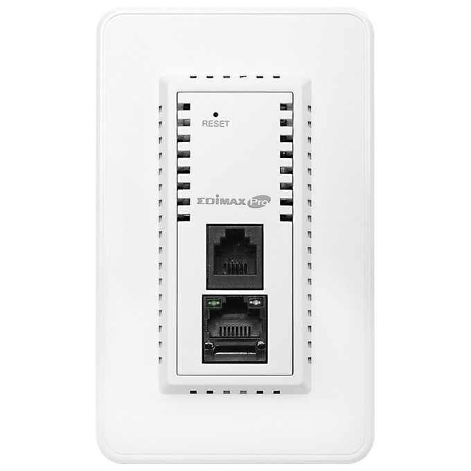 Edimax IAP1200 IAP1200 Punto Accesso WLAN Wi-Fi AC1200 Dual-Band 867 Mbit-s 2 Porte LAN Gigabit PoE Supporto fino a 50 Utenti colore Bianco