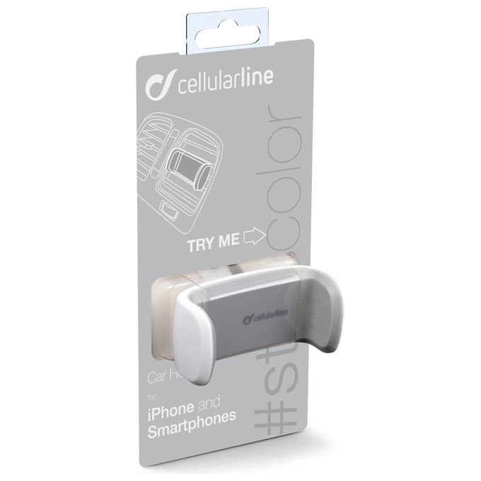 Cellular Line Supporto Auto Universale Bianco
