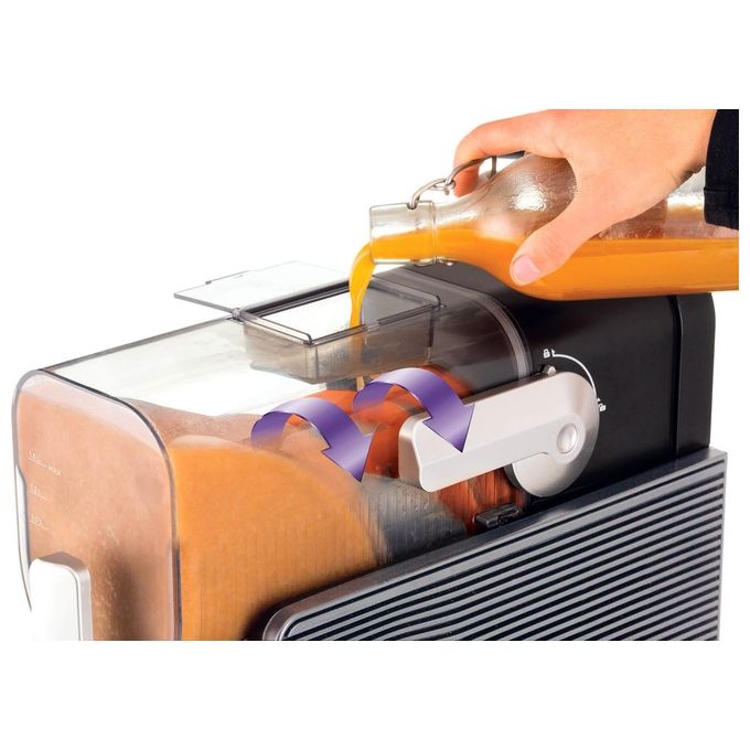 Ariete 655 MySlush and IceCream Gelatiera Compressore Serbatoio 2,6 L 6 Programmi 200 W colore Acciaio inox