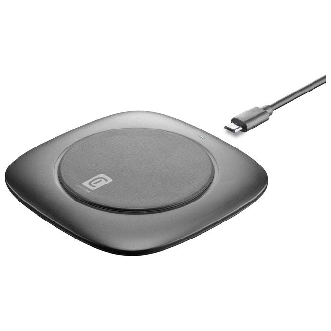 Cellular Line Easy Wireless Charger Caricabatterie Wireless 10W Nero