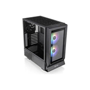 Thermaltake CA-1Z3-00M1WN-00 Ceres 350 MX Case PC Mid Tower con Vetro Temperato e Illuminazione LED Compatibile ATX E-ATX Micro ATX Mini ITX colore Nero