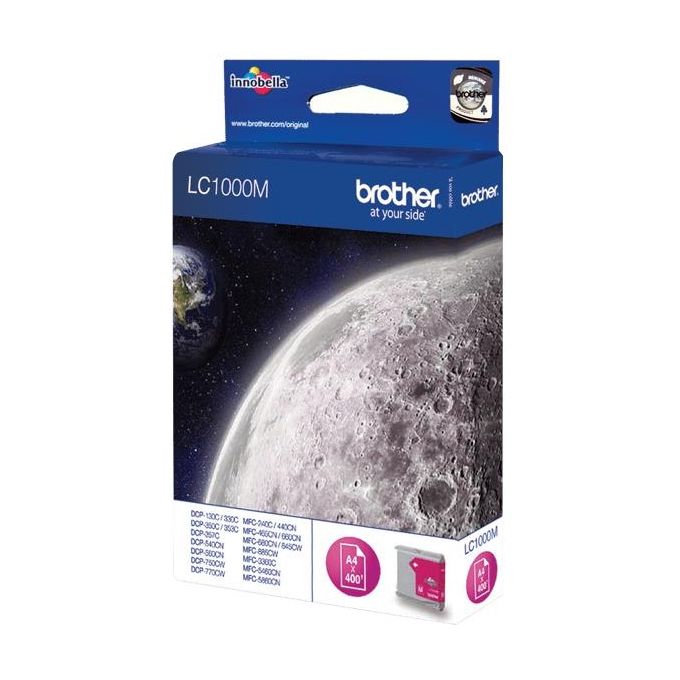 Brother cartuccia ink-jet magenta da 500 pagine per mfc 24
