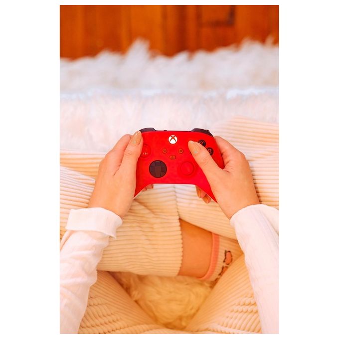Xbox 1914 Pulse Red Controller Wireless Gamepad per Xbox Series X S Xbox One Windows 10 11 Android iOS colore Rosso