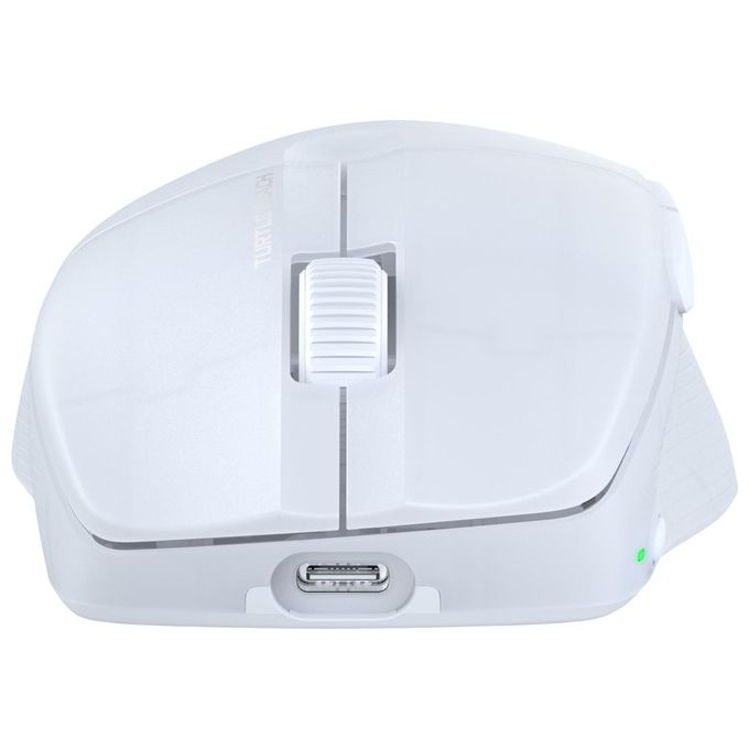 Turtle Beach TBM-1102-15 Pure Air Mouse da gioco wireless ultraleggero 54 g sensore 26000 DPI batteria 125 ore connessione 2,4 GHz Bluetooth colore Bianco