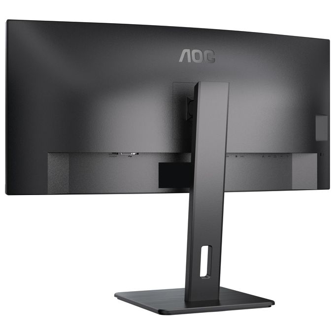 AOC CU34P3CV Monitor Curvo 34'' VA WQHD 100 Hz 4ms USB-C 65W Hub USB RJ45 colore Nero