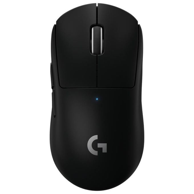 Logitech G 910-005881 PRO X SUPERLIGHT Mouse Gaming Wireless Sensore HERO 25K 25600 DPI 63g 5 Pulsanti colore Nero