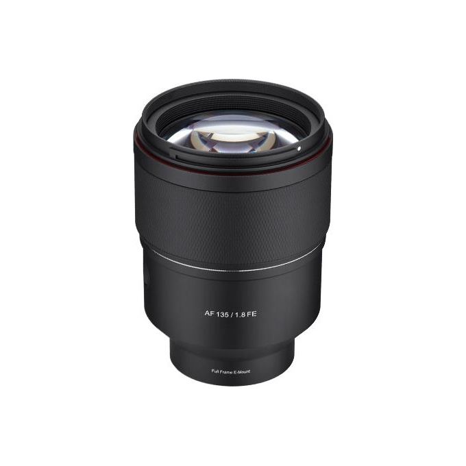 Samyang F1215106101 AF 135mm F1.8 FE Teleobiettivo Focale Fissa Apertura f-1.8 per Sony E Mount 11 Lamelle Diaframma 82 mm Filtro colore Nero