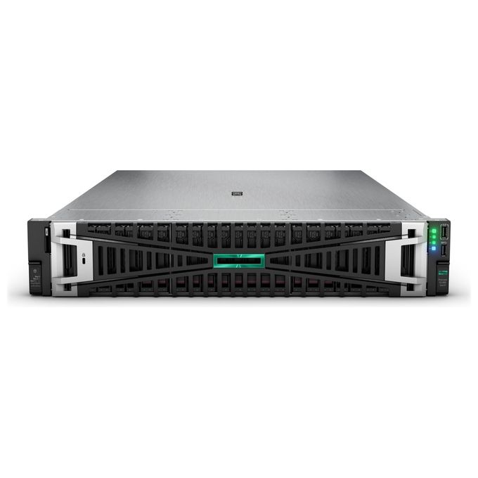 HPE P71675-425 ProLiant DL380 Gen11 Server 2U Intel Xeon Silver 4510 2.4GHz 12c 64GB DDR5 2x8TB SATA RAID MR416i-p 2x1000W PSU colore Nero