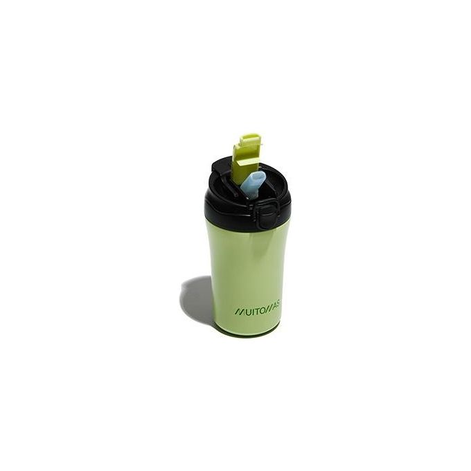 Muitomas Tazza Termica con Coperchio 350ml Verde