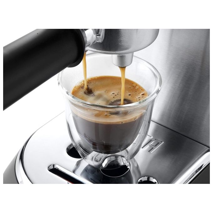 DeLonghi Dedica Style EC685.M, Macchina per Espresso Manuale-Automatica, Argento