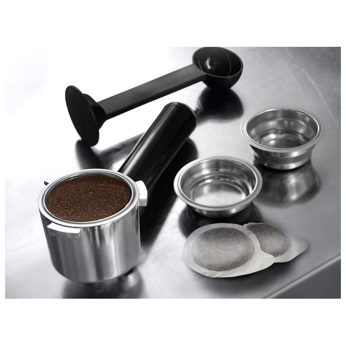 DeLonghi Dedica Style EC685.M, Macchina per Espresso Manuale-Automatica, Argento