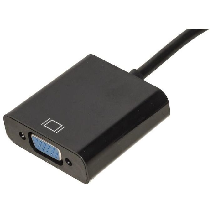 Link adattatore hdmi tipo a maschio a vga femmina con audio
