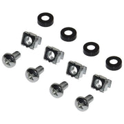 Link kit 50 viti, dadi e rondelle per installazioni su armadi rack 19'' colore zinco