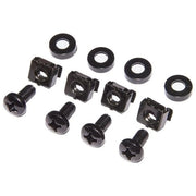Link kit 50 viti, dadi e rondelle per installazioni su armadi rack 19'' colore nero