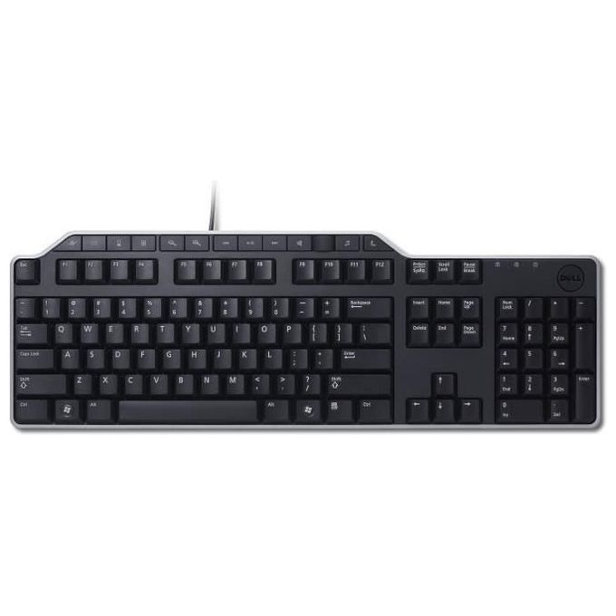 Dell KB522 Business Multimedia KIT_ tastiera USB QWERTY italiano nero per Inspiron 11 3179, 15 55XX, 17 5767, Latitude 7370, 7414, E5270