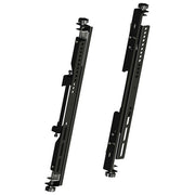 Multibrackets 7350073733798 M Pro Serie Bracci Microregolabili Acciaio 30 Kg 100x100 600x400 mm 40''-65'' colore Nero