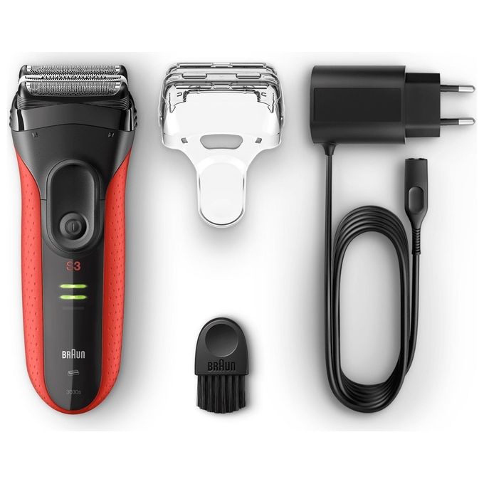Braun Series 3 3030 Rasoio Elettrico a Lamina da Barba Ricaricabile Impermeabile