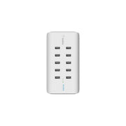 Belkin Rockstar 10 Porte Caricabatterie 120W 2,4A Bianco