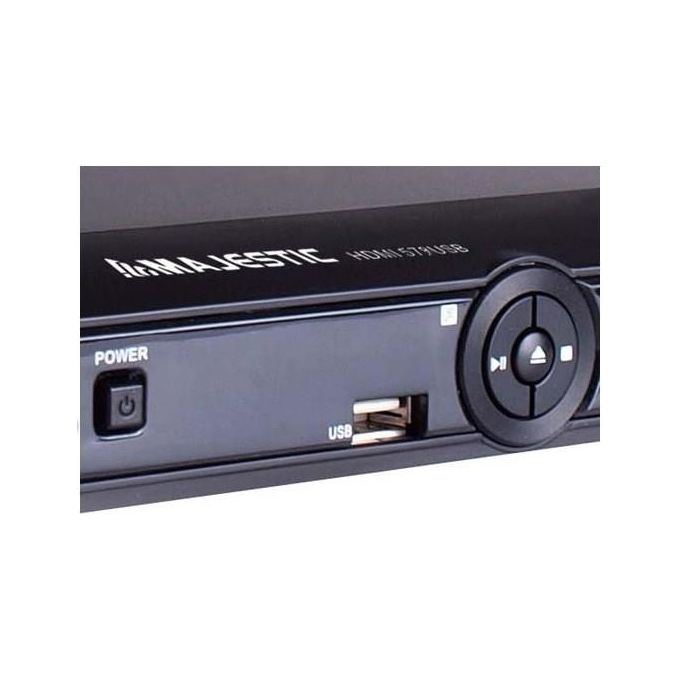 Majestic HDMI-579 Lettore DVD-MPEG 4 con uscita HDMI e ingresso USB Nero