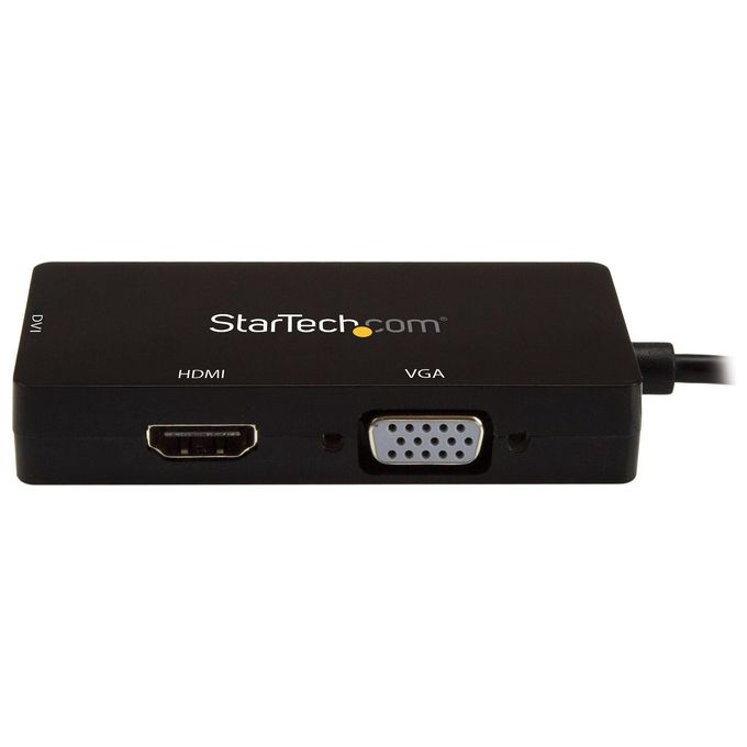 Startech - Audio Video 3-in-1 Video Converter - usb type c to vga dvi or hdmi - 4k