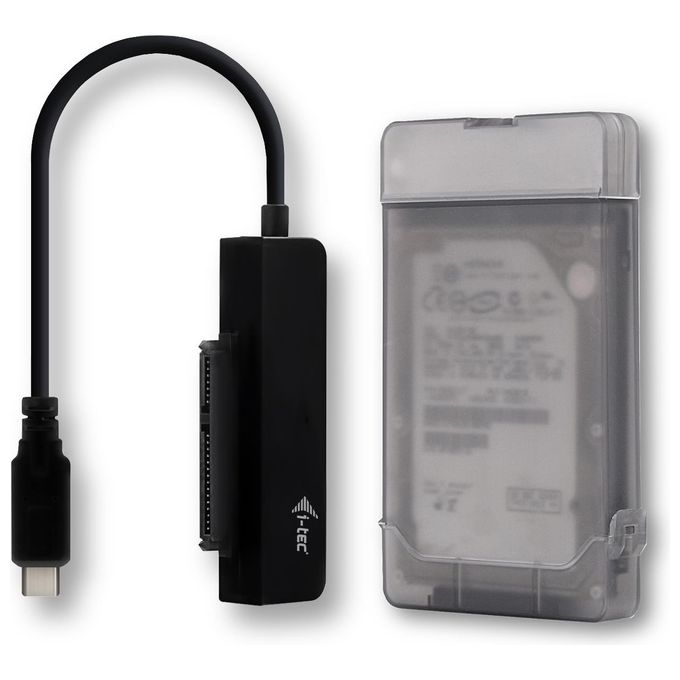 I-tec C31MYSAFEU313 Contenitore di Unita' di Archiviazione 2,5'' Enclosure HDD-SSD Nero