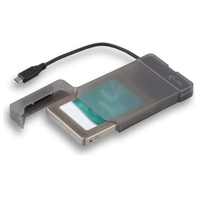 I-tec C31MYSAFEU313 Contenitore di Unita' di Archiviazione 2,5'' Enclosure HDD-SSD Nero
