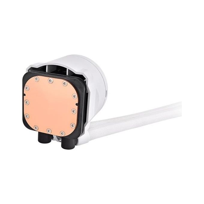 Thermaltake 799983 TH280 V2 Ultra EX ARGB Raffreddatore a Liquido All-In-One con Display LCD 2.1'' 480x480 e Illuminazione RGB Indirizzabile colore Bianco