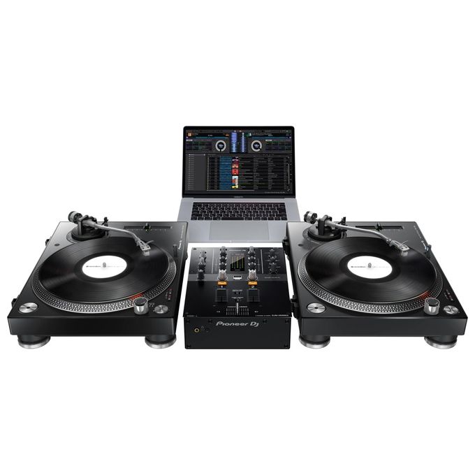 Pioneer Djm 250 Mk2 Mixer Dj 2 Canali con Scheda Audio Integrata per Rekordbox Sound Colour Fx Fader Magvel