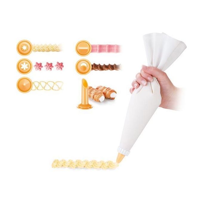 Tescoma Sacco Decoratore Tessuto Set Pezzi 6 Delicia