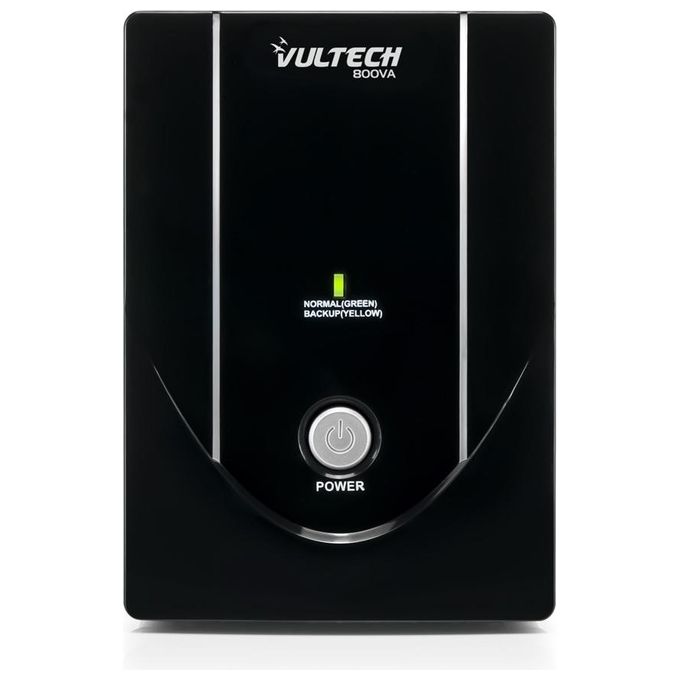 Vultech UPS800VA-LITE Gruppo di Continuita' UPS Standby Offline 800VA 440W 2 Prese AC