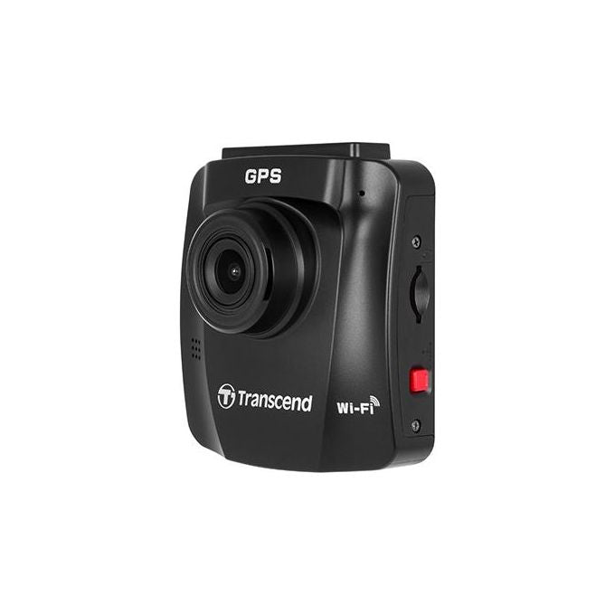 Transcend TS-DP230Q-32G DrivePro 230Q Dash Cam Full HD Angolo di Visione 130° Wi-Fi GPS Batteria Integrata colore Nero