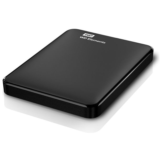 Wd Elements 1000gb Hard disk esterno portatile Usb 3.0 2,5'' Nero