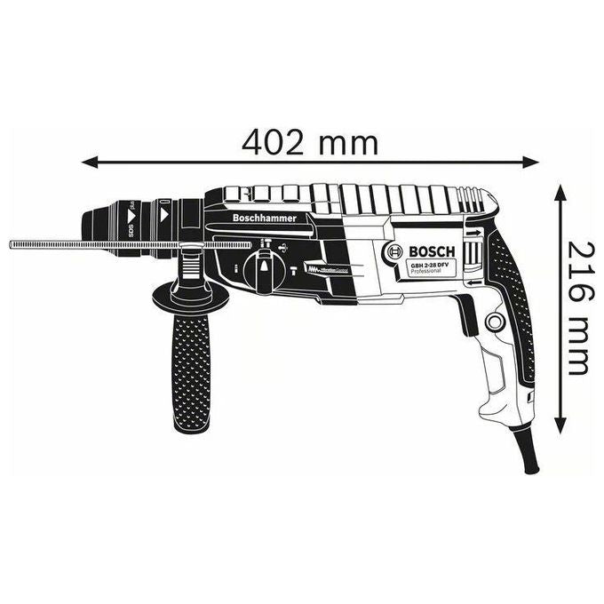 Bosch Gbh 2-28 F Martello Perforatore
