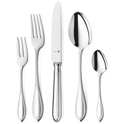 WMF 1119006341 Premiere Servizio Posate 66 Pezzi per 12 Persone in Acciaio Inox Cromargan Protect Finitura Opaca colore Argento
