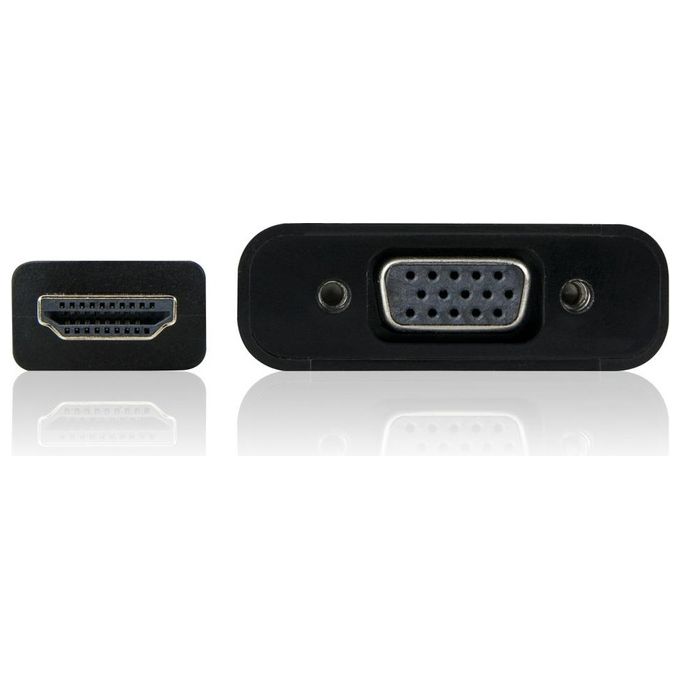 VulTech SN21707 Adattatore Convertitore HDMI to VGA e Audio Nero