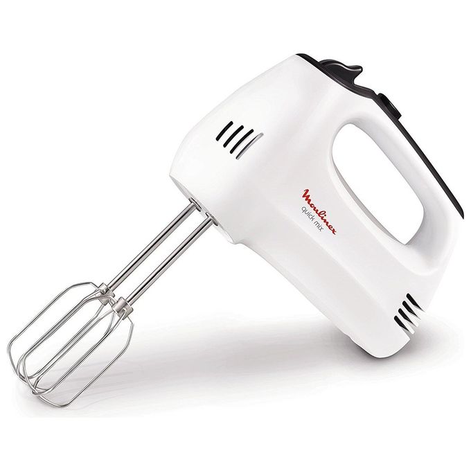 Moulinex HM3101 Quick Mix Sbattitore Elettrico 5 Velocita' 300W Bianco