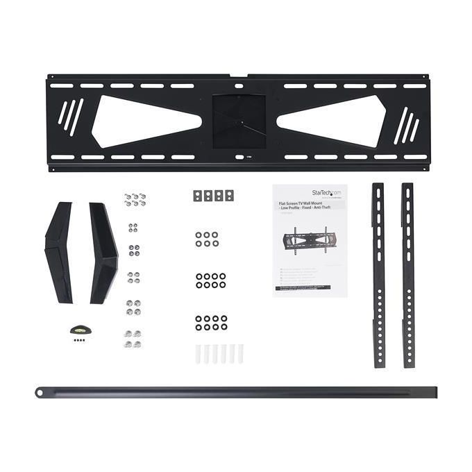 StarTech Supporto Fisso a Basso Profilo per Tv a Schermo Piatto da 37'' a 70'' Antifurto VESA