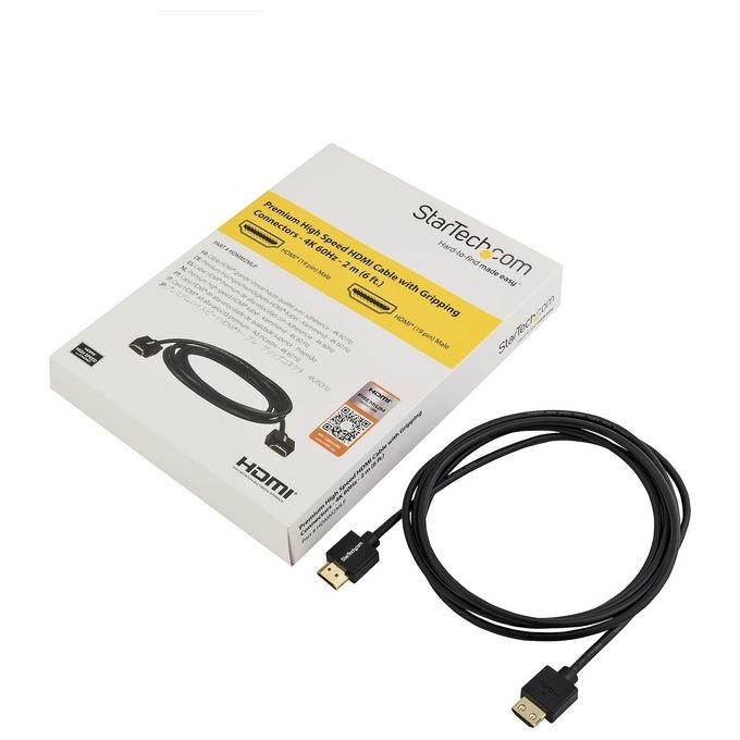 Startech Cavo 2mt Premium Hdmi Gripping Connectors