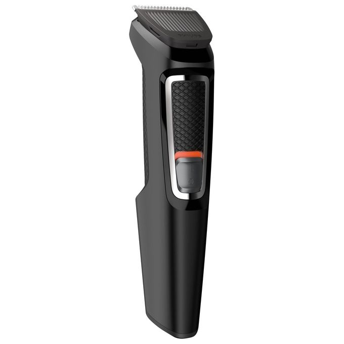 Philips MG3740-15 MULTIGROOM Serie 3000 Regolabarba 9 in 1 lame autoaffilanti acciaio inox autonomia 60 min colore Nero